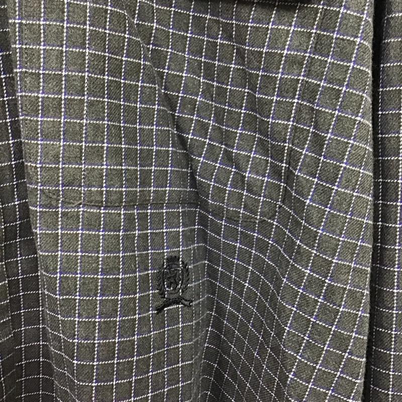 トミーヒルフィガー TOMMY HILFIGER シャツ、ブラウス 長袖 長袖シャツ チェックシャツ カラーシャツ L チェック マルチカラー / マルチカラー /  メンズ USED 古着 中古 10137084
