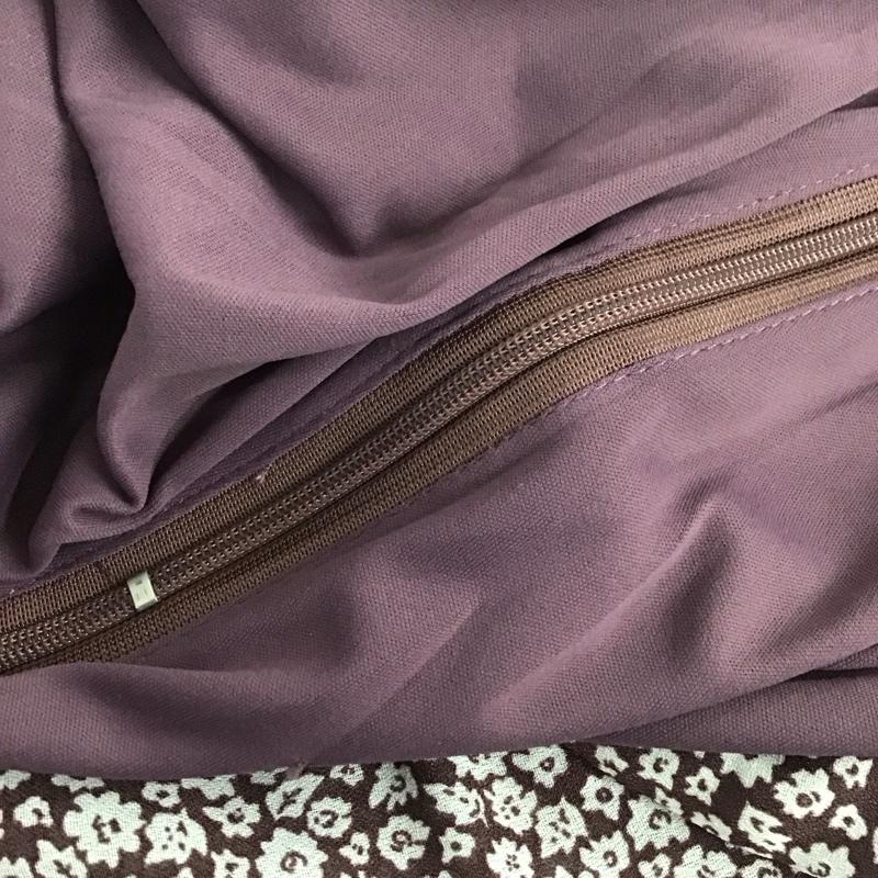 ローリーズファーム LOWRYS FARM スカート ロングスカート ロングスカート タイトスカート ストレッチ FREE プリント 茶 / ブラウン /  レディース USED 古着 中古 10142686