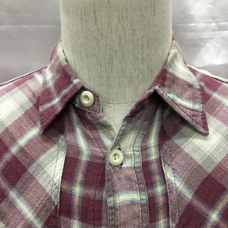 ヒステリックグラマー HYSTERIC GLAMOUR シャツ、ブラウス 長袖 長袖シャツ カラーシャツ ポケットシャツ 長袖カットソー チェックシャツ S チェック マルチカラー / マルチカラー /  メンズ USED 古着 中古 10117709