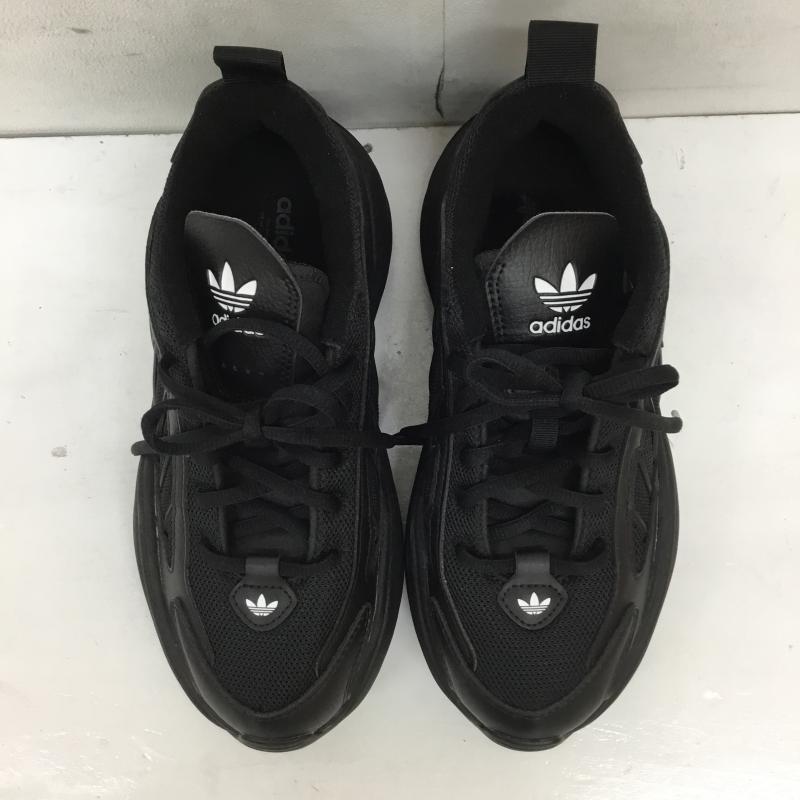 アディダス adidas スニーカー スニーカー オズガイア IG6045 23.5cm ロゴ、文字 黒 / ブラック /  レディース USED 古着 中古 10133783