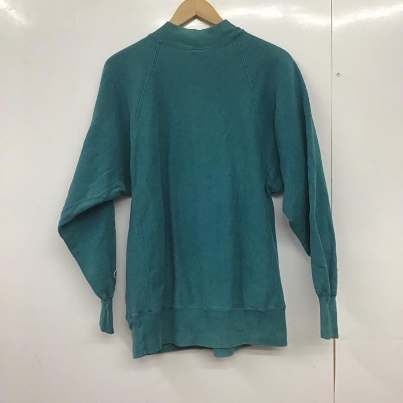 チャンピオン Champion トレーナー 長袖 長袖トレーナー スウェット モックネック プルオーバー 90s usa製 XL ロゴ、文字 マルチカラー / マルチカラー /  メンズ USED 古着 中古 10145310