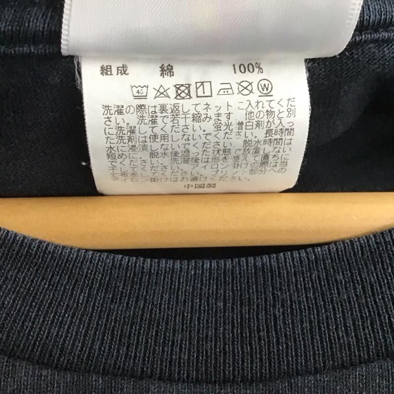 ベイプ BAPE Tシャツ 半袖 半袖カットソー プリントTシャツ クルーネックカットソー 無地 XXL 無地 黒 / ブラック /  メンズ USED 古着 中古 10141413