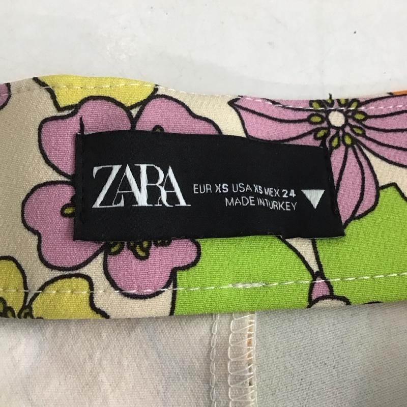 ザラ ZARA パンツ ショートパンツ XS 総柄 マルチカラー / マルチカラー /  レディース USED 古着 中古 10144228