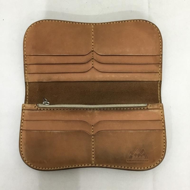 サード SAAD 財布 長財布 レザー  茶 / ブラウン /  メンズ USED 古着 中古 10134768