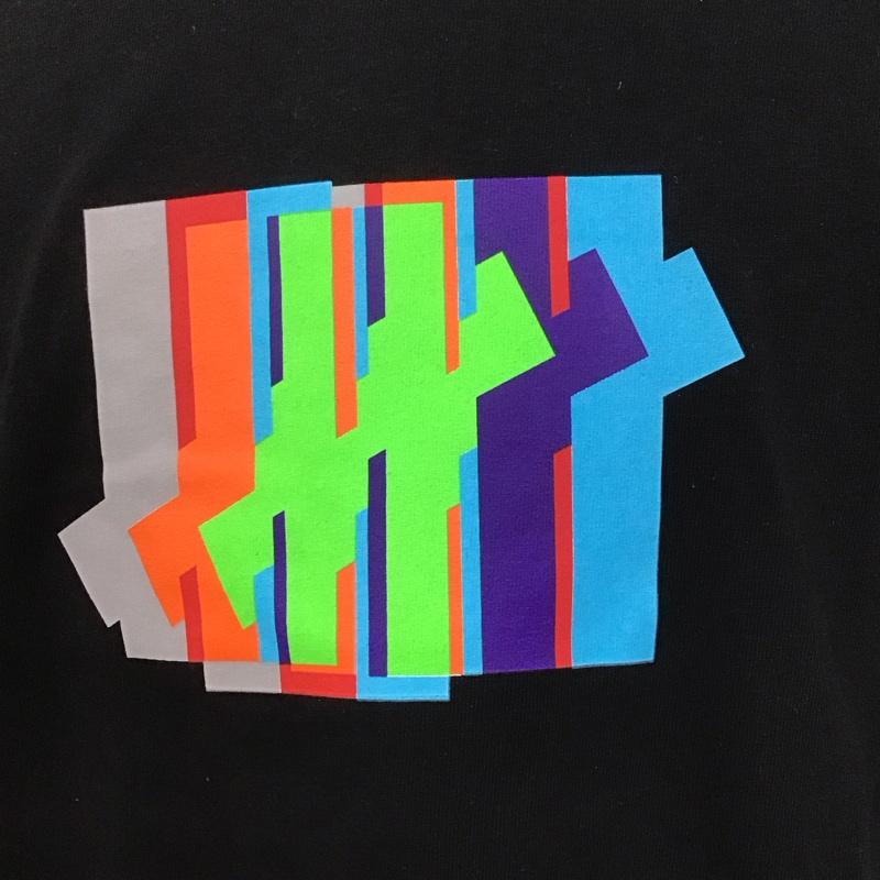 アンディフィーテッド UNDEFEATED Tシャツ 半袖 L プリント 黒 / ブラック /  メンズ USED 古着 中古 10106542