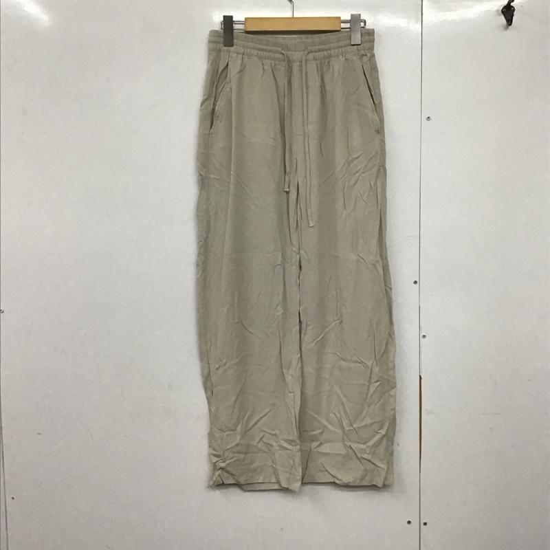 ザラ ZARA パンツ ワークパンツ、ペインターパンツ ワイドパンツ カジュアルパンツ ワークパンツ XS 無地 ベージュ / ベージュ /  レディース USED 古着 中古 10142659