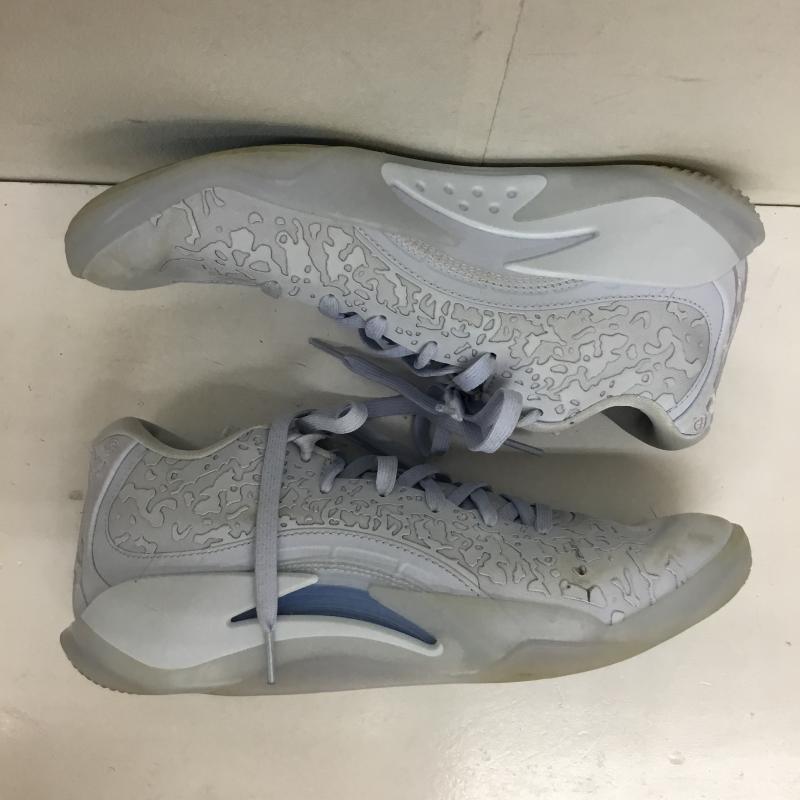 ナイキ NIKE スニーカー スニーカー DR0676-400 Jordan Zion 3 Half Blue/University Blue 27.0cm ロゴ、文字 水色 / ライトブルー /  メンズ USED 古着 中古 10138518