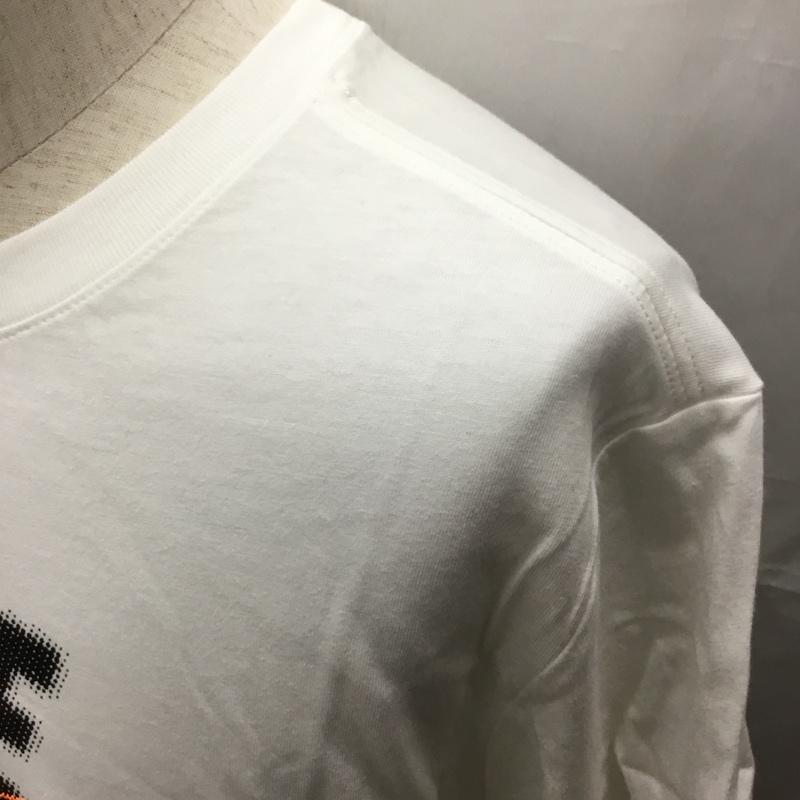 ナイキ NIKE Tシャツ 半袖 ct6533-100 プリントT シャツ 半袖カットソー スポーツウェア XL ロゴ、文字 白 / ホワイト /  メンズ USED 古着 中古 10114041