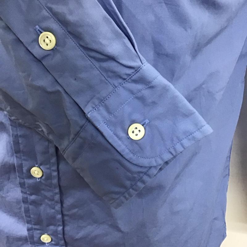 ポロバイラルフローレン Polo by RALPH LAUREN シャツ、ブラウス 長袖 長袖シャツ カラーシャツ 長袖カットソー 160cm ロゴ、文字 青 / ブルー /  メンズ USED 古着 中古 10123997