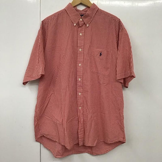 ラルフローレン RALPHLAUREN シャツ、ブラウス 半袖 ボタンダウンシャツ XL チェック マルチカラー / マルチカラー /  メンズ USED 古着 中古 10130000