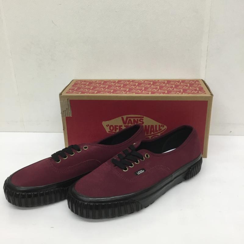 バンズ VANS スニーカー スニーカー VN0005U4PRT1 Authentic44L オーセンティック44 26.0cm ロゴ、文字 ボルドー / ボルドー /  メンズ USED 古着 中古 10109016