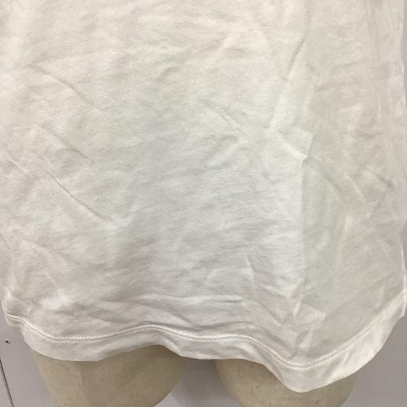 アディダス adidas Tシャツ 半袖 DH3188 3ストライプ ロゴ、文字 白 / ホワイト / X 黒 / ブラック /  メンズ USED 古着 中古 10118124