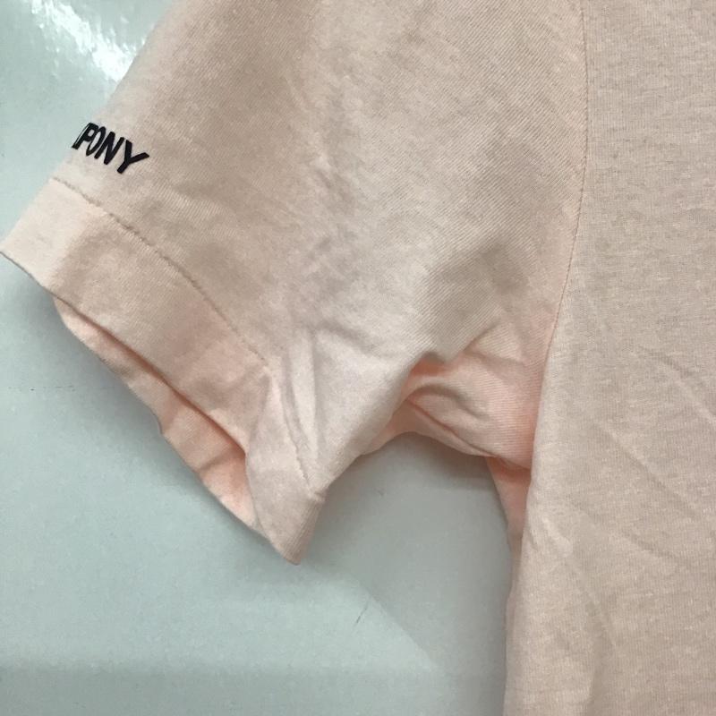 ラルフローレン RALPHLAUREN Tシャツ 半袖 PINK PONY S プリント X ロゴ、文字 桃 / ピンク /  レディース USED 古着 中古 10150856