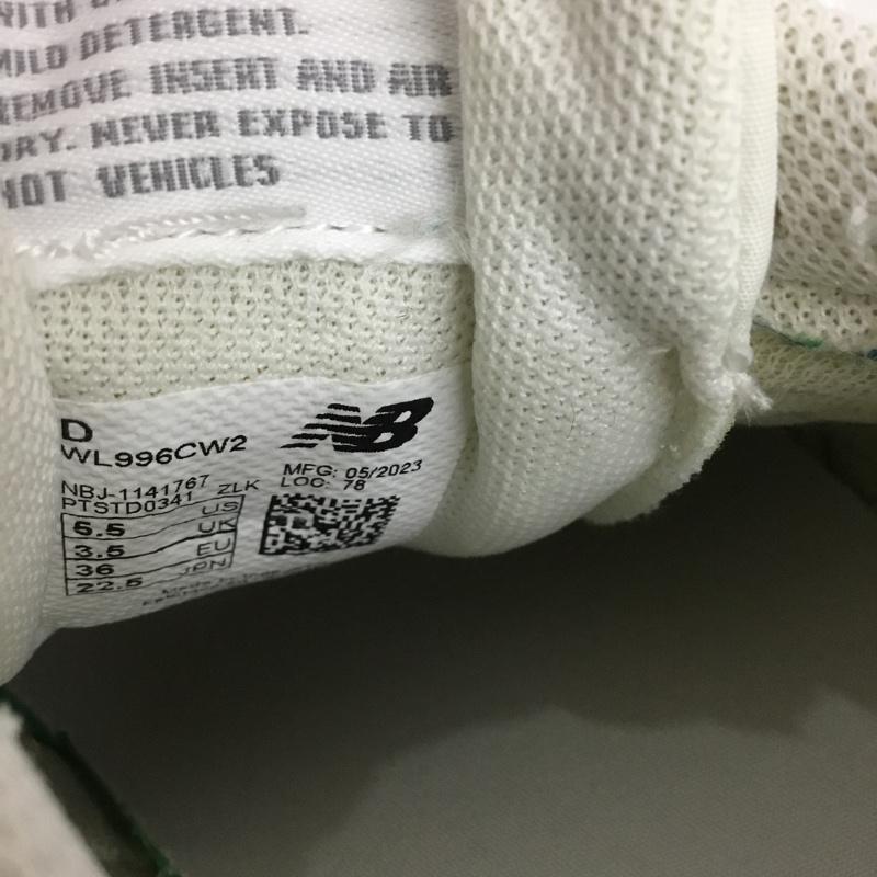 ニューバランス New Balance スニーカー スニーカー WL996CW2 22.5cm 22.5cm ロゴ、文字 白 / ホワイト /  レディース USED 古着 中古 10130776