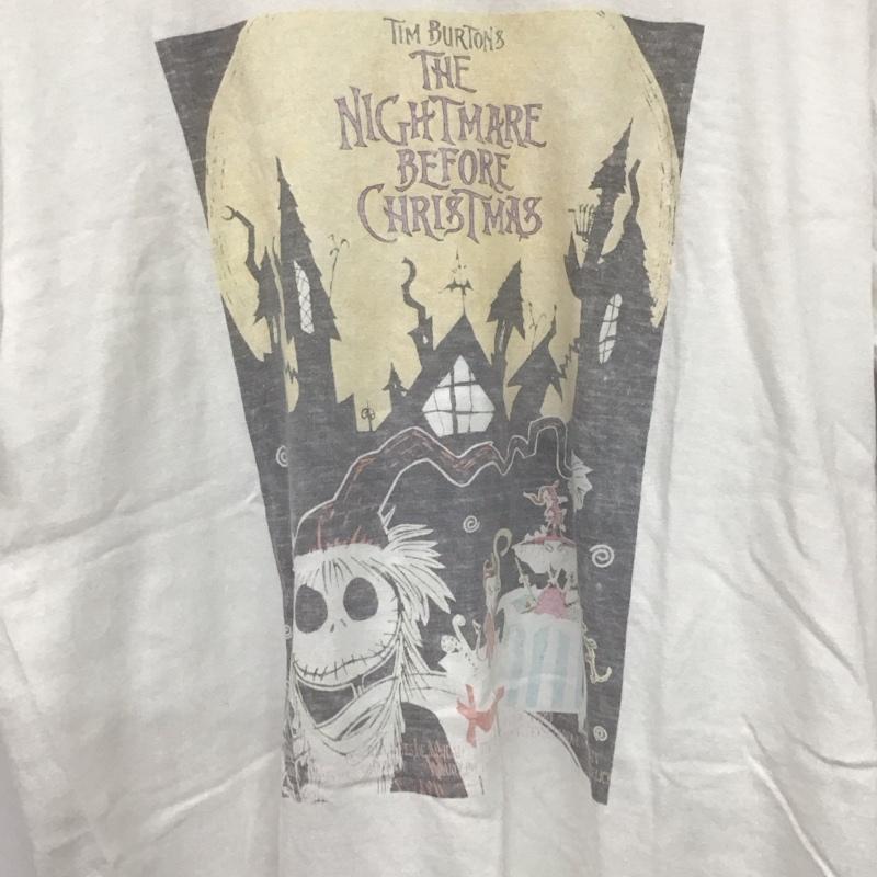 古着 USED Tシャツ 半袖 半袖カットソー プリントTシャツ クルーネックカットソー 90s M プリント 白 / ホワイト /  メンズ USED 古着 中古 10136230