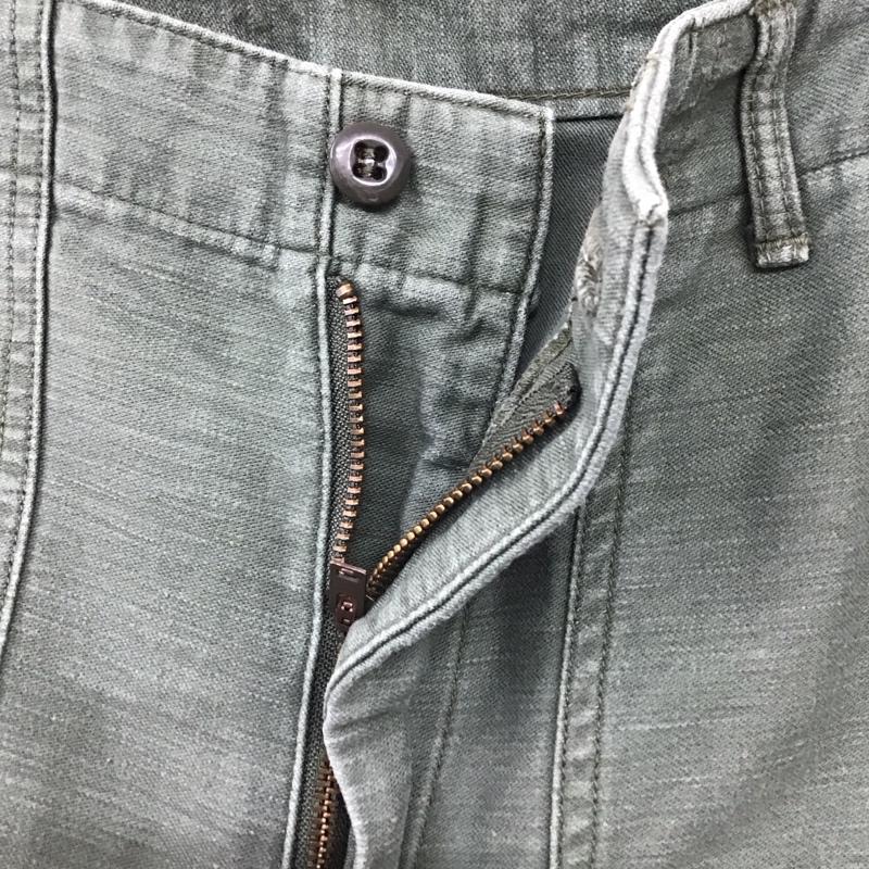 オアスロウ orSlow パンツ ワークパンツ、ペインターパンツ ベイカーパンツ 日本製 コットン M 無地 カーキ / カーキ /  メンズ USED 古着 中古 10119794
