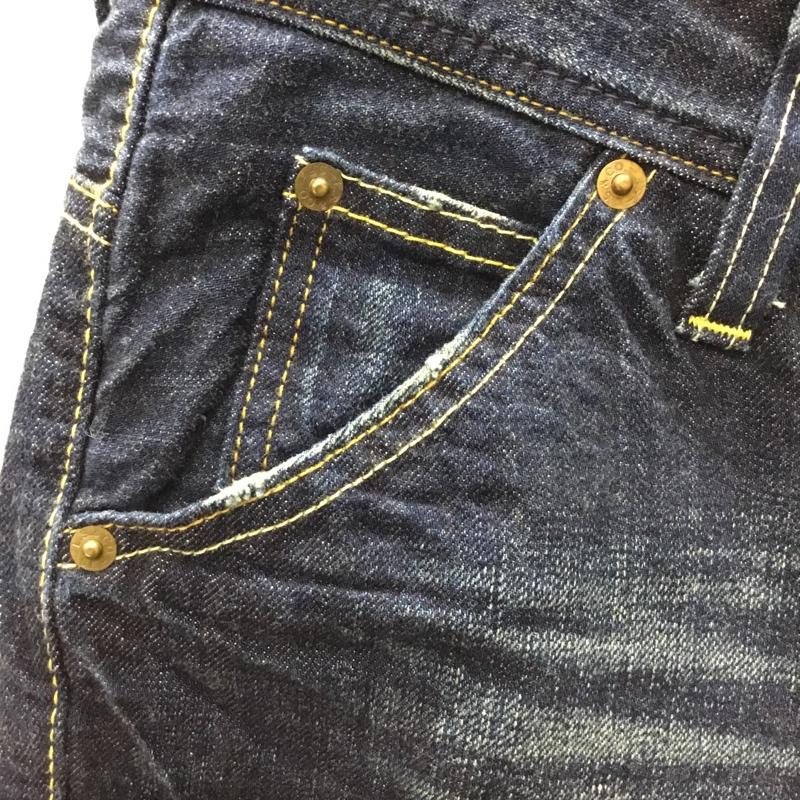 リーバイストラウスアンドコー Levi Strauss & co. パンツ ショートパンツ デニムショートパンツ ハーフパンツ カジュアルパンツ 31インチ 無地 インディゴ / インディゴ /  メンズ USED 古着 中古 10114134