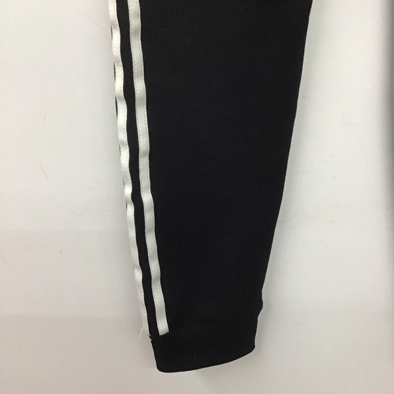 アディダス adidas パンツ ワークパンツ、ペインターパンツ cw1275 トラックパンツ スポーツウェア スリムパンツ カジュアルパンツ M ロゴ、文字 黒 / ブラック /  メンズ USED 古着 中古 10137864