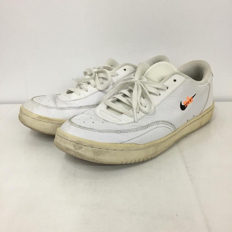 ナイキ NIKE スニーカー スニーカー CT1726-100 COURT VINTAGE PREM 27cm 27.0cm ロゴ、文字 白 / ホワイト /  メンズ USED 古着 中古 10131184