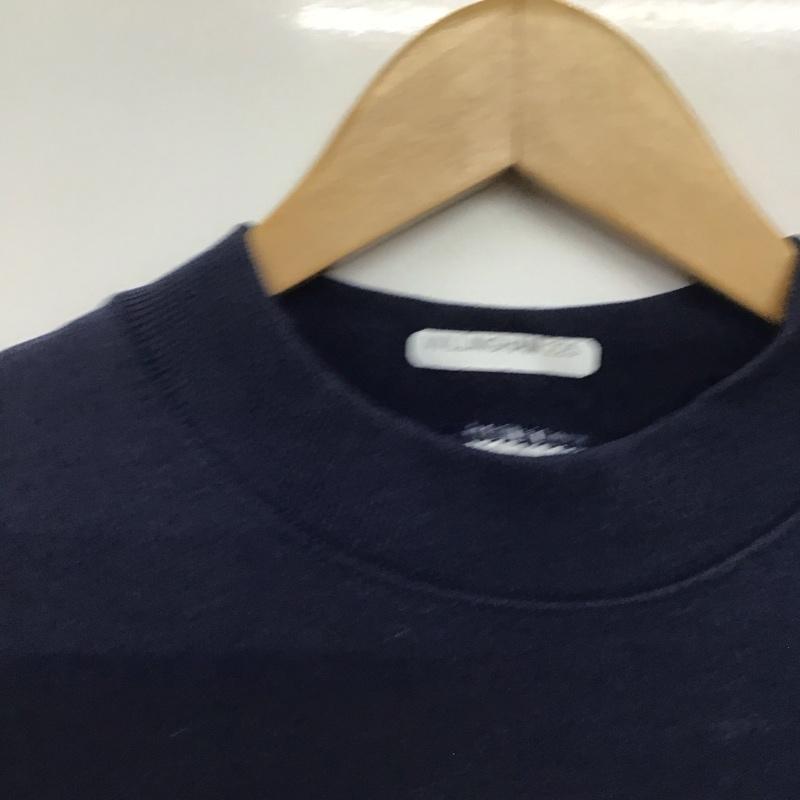 フルーツオブザルーム FRUIT OF THE LOOM トレーナー 長袖 長袖トレーナー スウェット クルーネック プルオーバー L ロゴ、文字 紺 / ネイビー /  メンズ USED 古着 中古 10143214