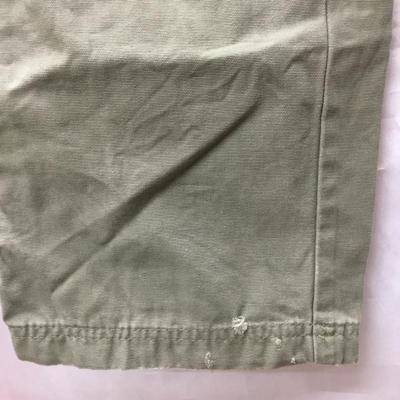 エルエルビーン L.L.Bean パンツ ワークパンツ、ペインターパンツ ミリタリーパンツ ワイドパンツ カジュアルパンツ ストレートパンツ 33インチ 無地 カーキ / カーキ /  メンズ USED 古着 中古 10116118