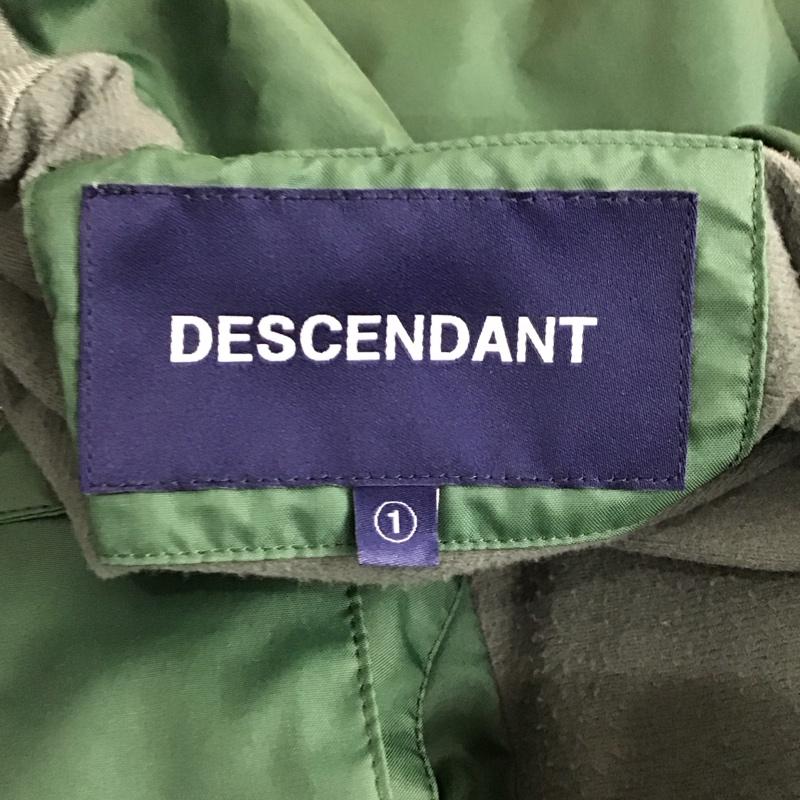 ディセンダント DESCENDANT ジャケット、上着 ジャケット、ブレザー 長袖ナイロンジャケット アウター カジュアルジャケット 1 ロゴ、文字 緑 / グリーン /  メンズ USED 古着 中古 10120370