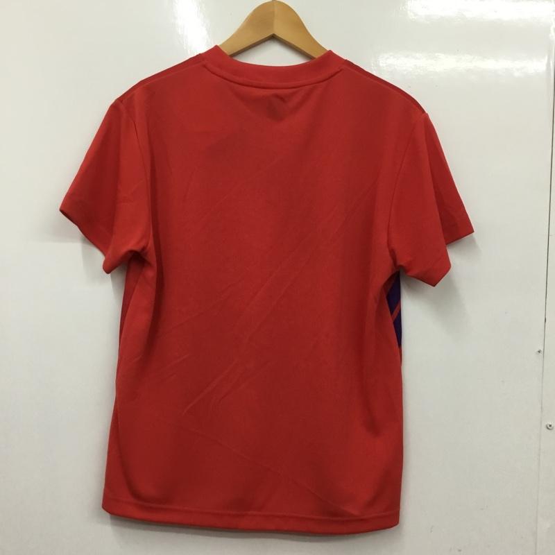 バタフライ BUTTERFLY Tシャツ 半袖 45490-006-0-106 LASNEL T-SHIRT 卓球ウェア スポーツウェア タグ付き S ロゴ、文字 赤 / レッド /  メンズ USED 古着 中古 10135658