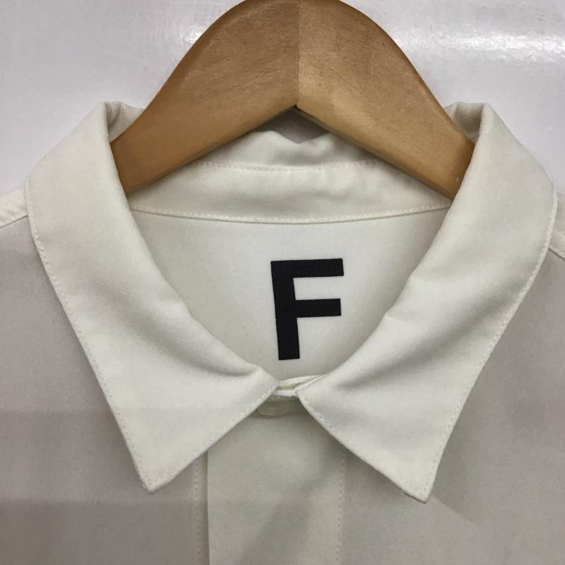 エーエフワイエフ AFYF シャツ、ブラウス 長袖 長袖シャツ プリントシャツ ストレッチシャツ プリント 白 / ホワイト /  メンズ USED 古着 中古 10143239
