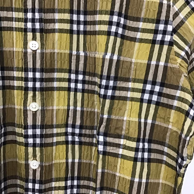 バーバリーロンドン Burberry London シャツ、ブラウス 半袖 半袖シャツ チェックシャツ カラーシャツ L チェック マルチカラー / マルチカラー /  メンズ USED 古着 中古 10139833