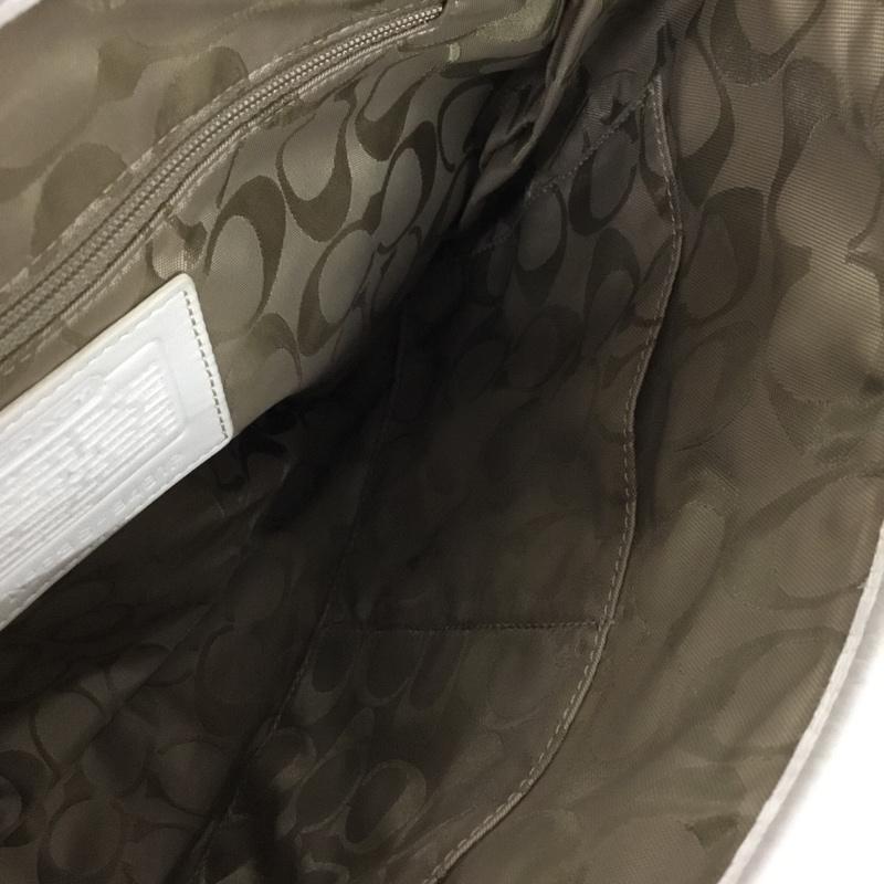 コーチ COACH ショルダーバッグ ショルダーバッグ 9481 レザー 無地 白 / ホワイト /  レディース USED 古着 中古 10129108