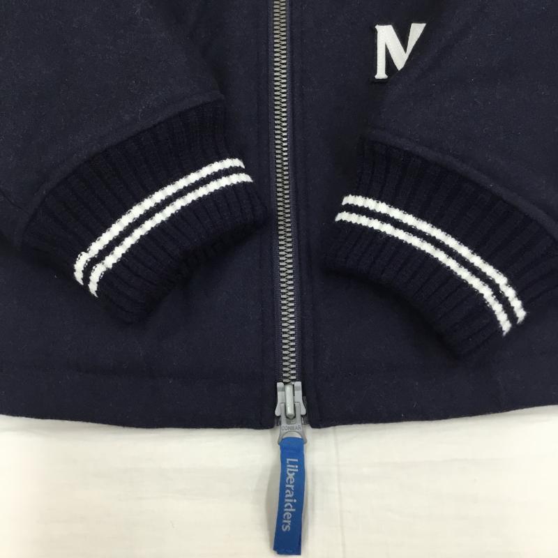 リベレイダース Liberaiders ジャケット、上着 ジャンパー、ブルゾン M.A.W AWARD JACKET 720092103 L ロゴ、文字 紺 / ネイビー /  メンズ USED 古着 中古 10137901
