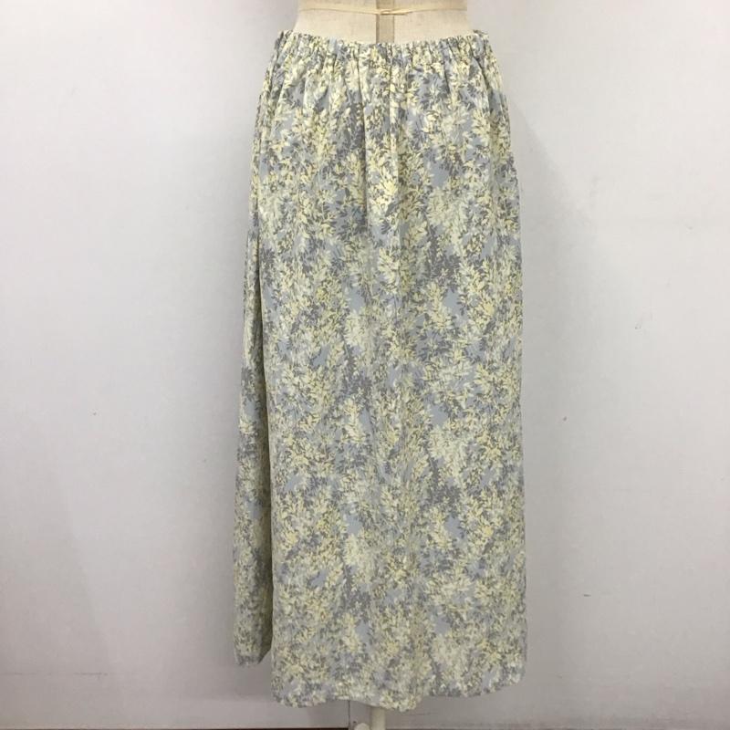 アメリカンホリック AMERICAN HOLIC スカート ロングスカート HA11L0L1620 Flower切り替え部分プリーツスカート FREE 花柄 マルチカラー / マルチカラー /  レディース USED 古着 中古 10114000