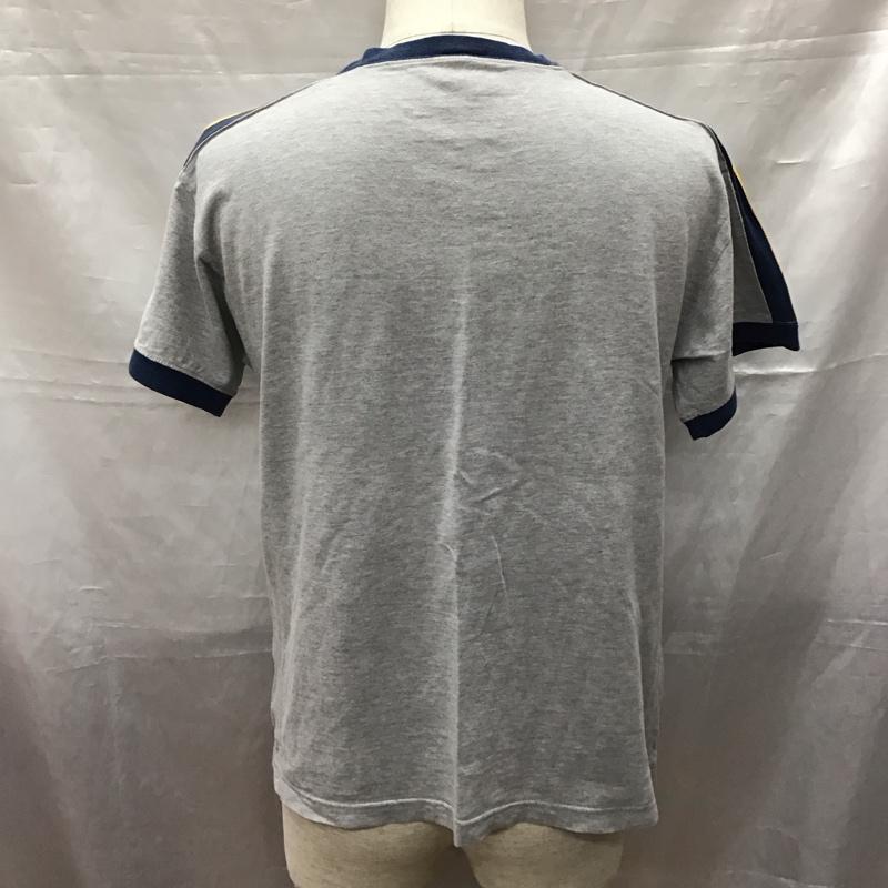 チャンピオン Champion Tシャツ 半袖 CM1031 M ワンポイント 灰 / グレー / X 紺 / ネイビー / X 黄 / イエロー /  メンズ USED 古着 中古 10117027