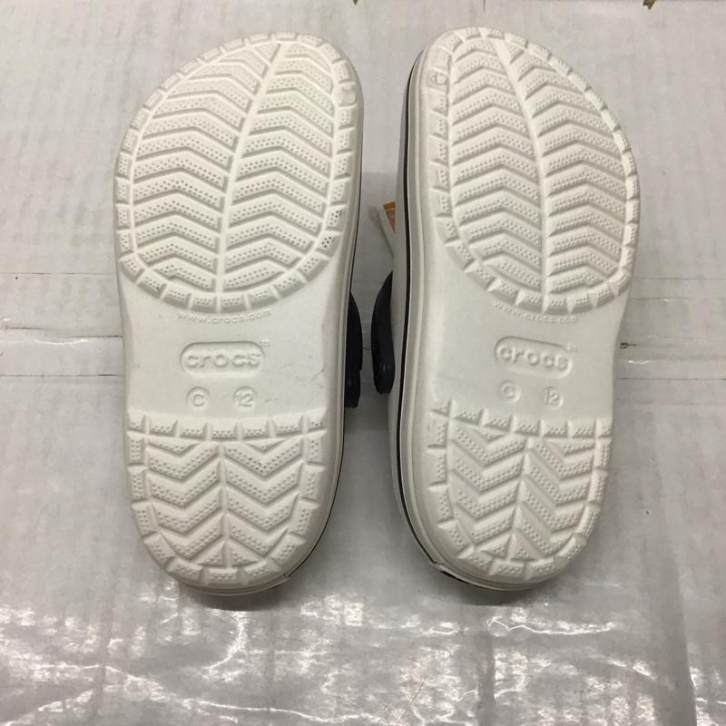 クロックス crocs シューズ シューズ 204537-100 クロッグ キッズ 20cm 20.0cm 無地 白 / ホワイト /  ボーイズ USED 古着 中古 10120431