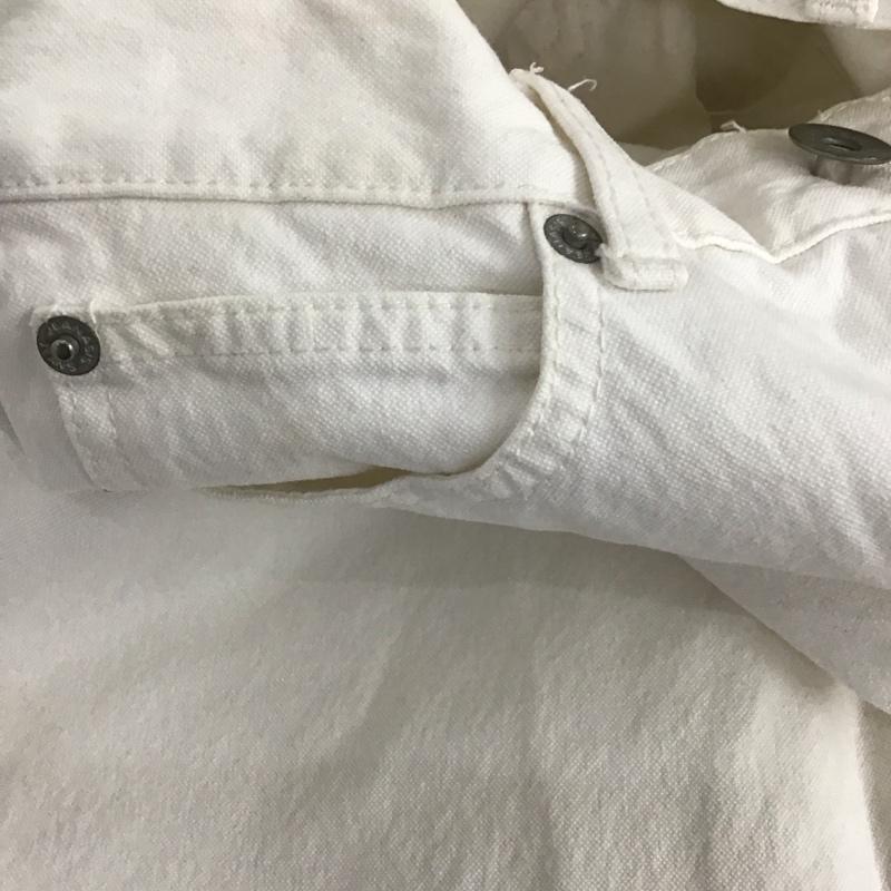 ジーナシス JEANASIS パンツ デニム、ジーンズ S 無地 白 / ホワイト /  レディース USED 古着 中古 10129737