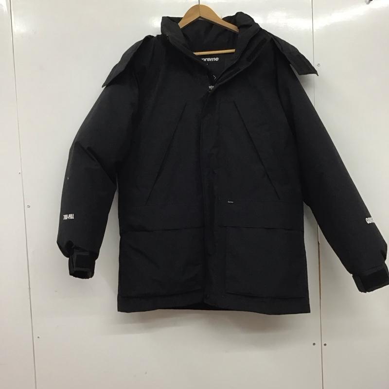 シュプリーム Supreme ジャケット、上着 ダウンジャケット 18AW GORE-TEX 700-Fill Down Parka M ロゴ、文字 黒 / ブラック /  メンズ USED 古着 中古 10138063