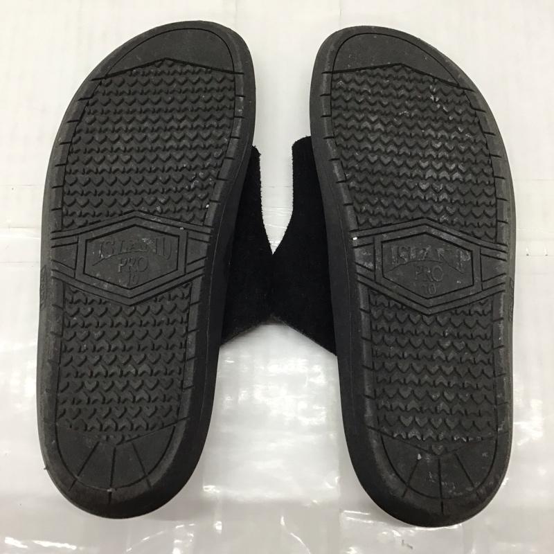 アイランドスリッパ ISLAND SLIPPER サンダル サンダル ダブルストラップ 無地 黒 / ブラック /  メンズ USED 古着 中古 10116052