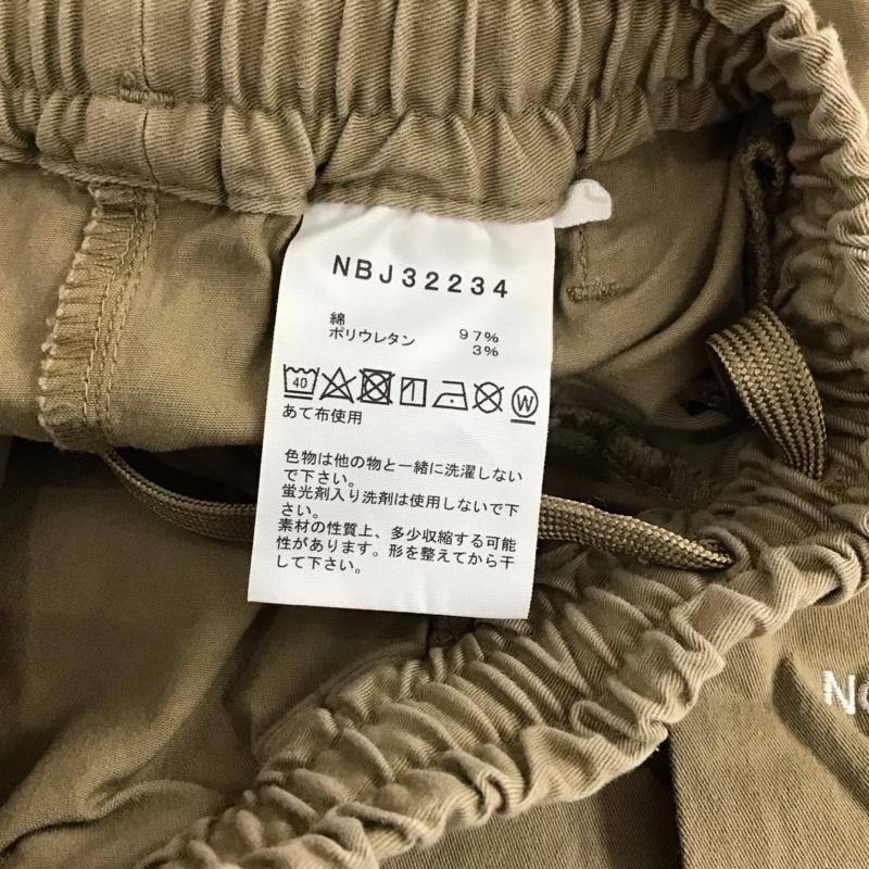 ザノースフェイス THE NORTH FACE パンツ チノパン NBJ32234 コットンイージークライミングパンツ テーパード 140cm キッズ 140cm ロゴ、文字 ベージュ / ベージュ /  ボーイズ USED 古着 中古 10118097