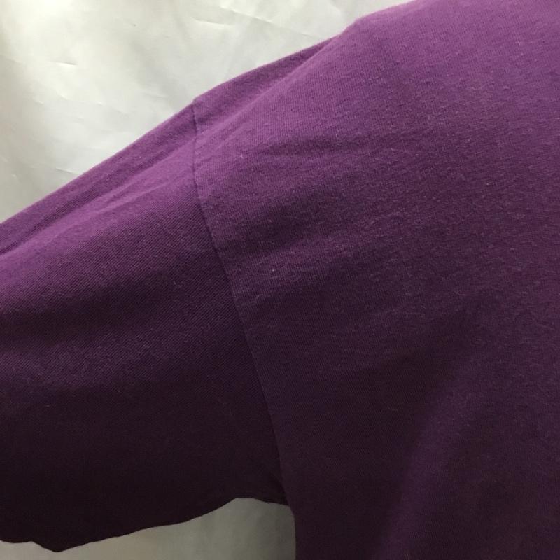 ステューシー STUSSY Tシャツ 半袖 バックプリント L ロゴ、文字 紫 / パープル /  メンズ USED 古着 中古 10118953