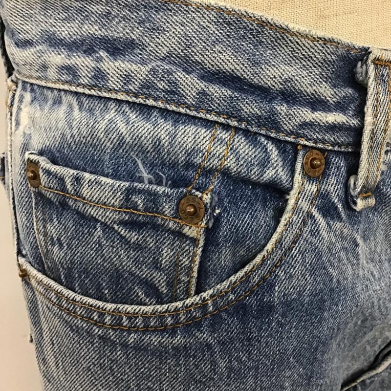 リーバイス Levi s パンツ デニム、ジーンズ 無地 水色 / ライトブルー /  レディース USED 古着 中古 10105811