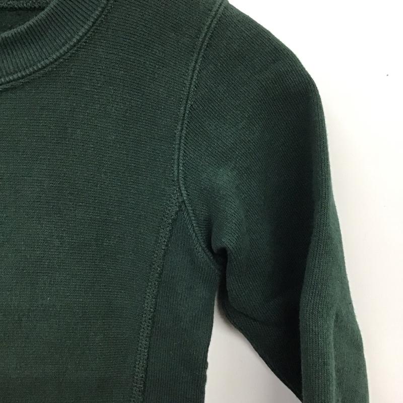 チャンピオン Champion トレーナー 長袖 120cm 120cm 無地 緑 / グリーン /  ボーイズ USED 古着 中古 10120511