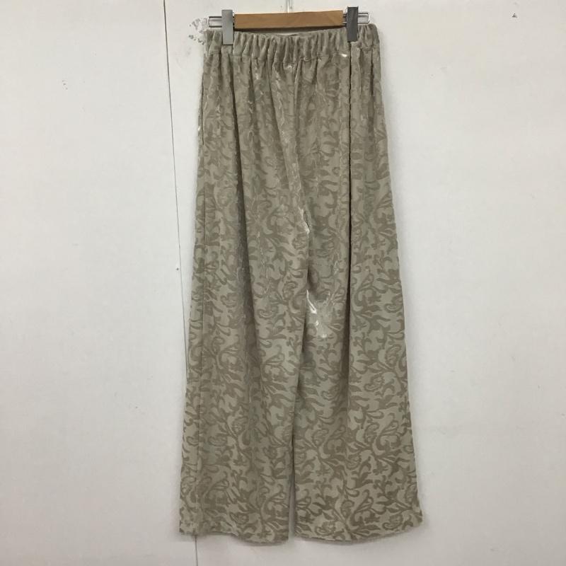 ジーナシス JEANASIS ボトムス ボトムス FREE 総柄 灰 / グレー /  レディース USED 古着 中古 10129335