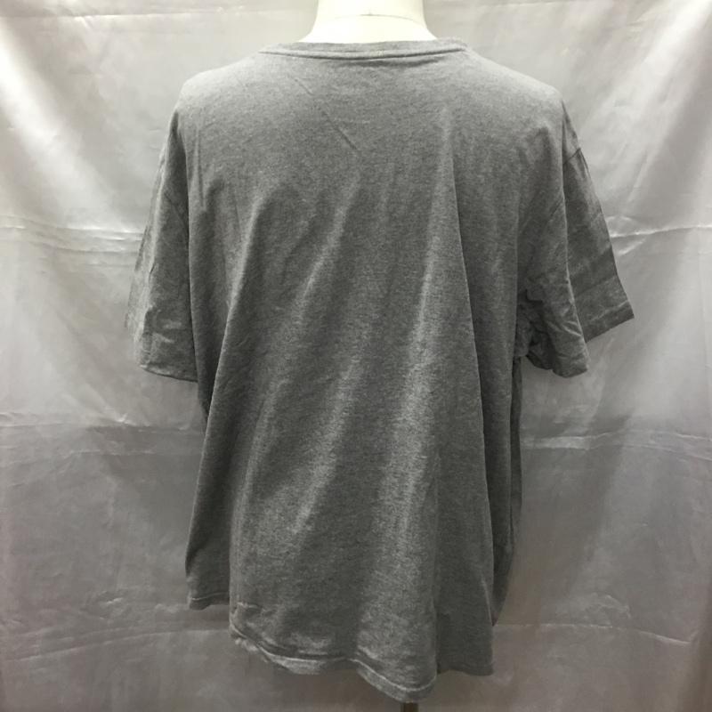 ポロラルフローレン POLO RALPH LAUREN カットソー 半袖 半袖カットソー プリントTシャツ クルーネックカットソー XXL ロゴ、文字 灰 / グレー /  メンズ USED 古着 中古 10114127