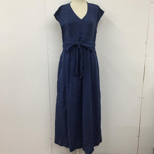 マウジー MOUSSY ワンピース ロングスカート 010CAS30-5950 Wガーゼ FREE 無地 青 / ブルー /  レディース USED 古着 中古 10112243