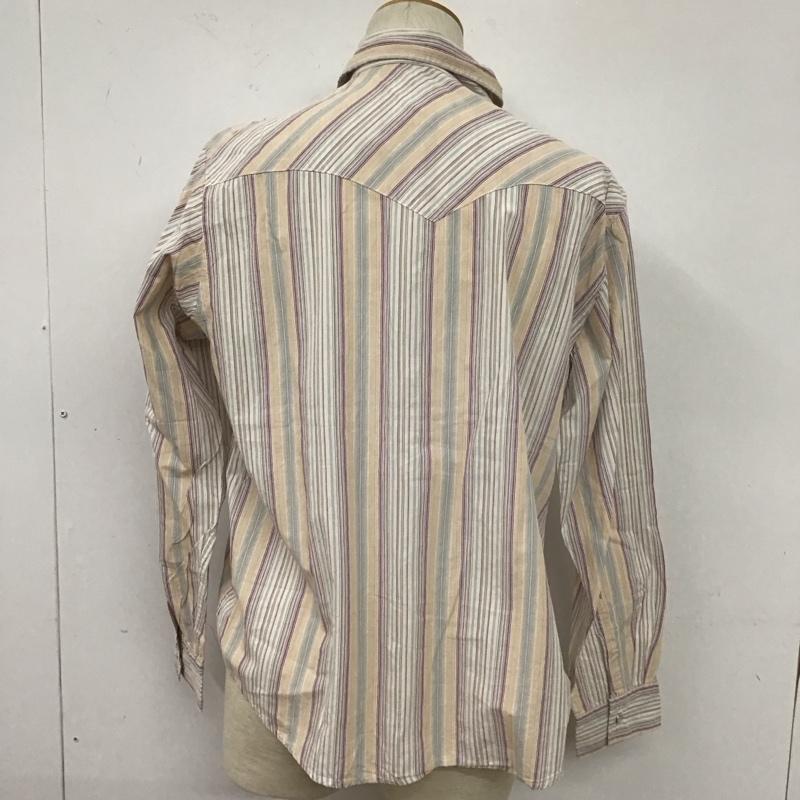 ウールリッチ WOOLRICH シャツ、ブラウス 長袖 2W8-1103 ウエスタンシャツ XL ストライプ マルチカラー / マルチカラー /  メンズ USED 古着 中古 10107050