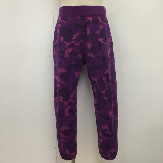 アベイシングエイプ A BATHING APE ボトムス ボトムス スウェットパンツ カジュアルパンツ 迷彩柄 ジャージ ワイドパンツ XL カモフラージュ柄・迷彩 マルチカラー / マルチカラー /  メンズ USED 古着 中古 10107807