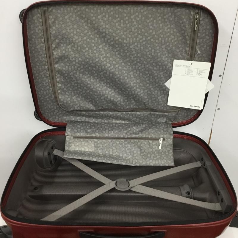 サムソナイト Samsonite スーツケース、トランク スーツケース、トランク V22 00302 コスモライト TSAロック ロゴ、文字 赤 / レッド /  メンズ USED 古着 中古 10147501