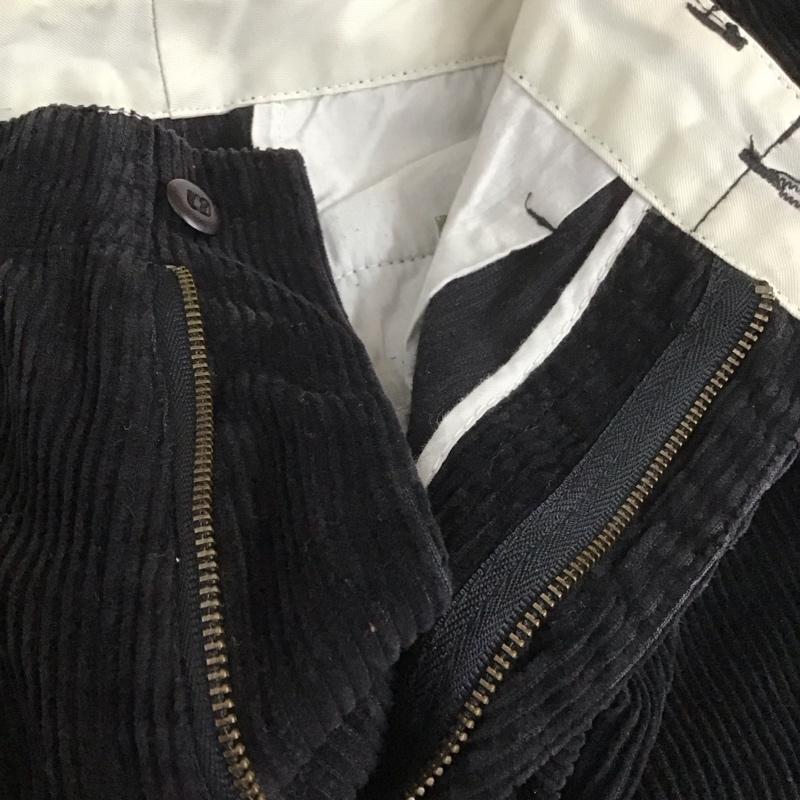 ドッグハウス DOG HOUSE パンツ デニム、ジーンズ コーデュロイパンツ ワイドパンツ ストレートパンツ カジュアルパンツ 30インチ 無地 黒 / ブラック /  メンズ USED 古着 中古 10107524