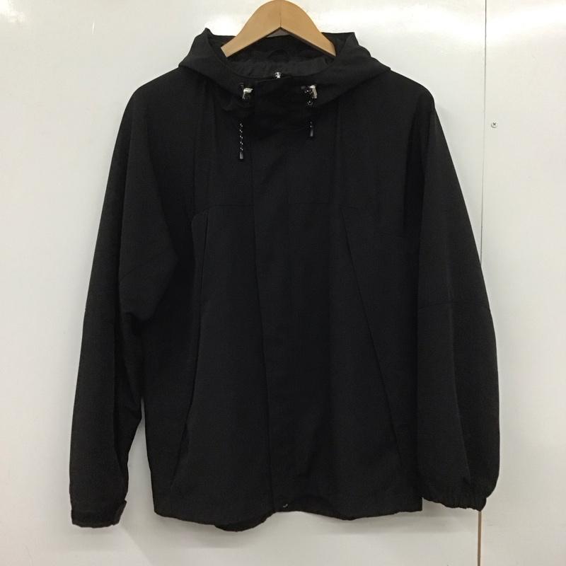 インヘリット INHERIT ジャケット、上着 ジャンパー、ブルゾン ジップアップジャケット パーカージャケット アウター M 無地 黒 / ブラック /  メンズ USED 古着 中古 10148314