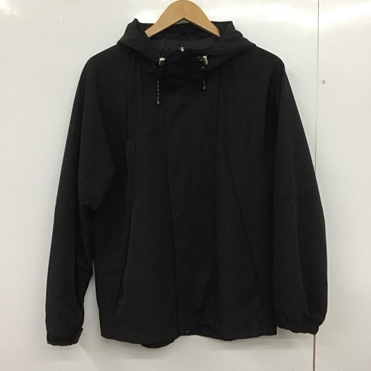 インヘリット INHERIT ジャケット、上着 ジャンパー、ブルゾン ジップアップジャケット パーカージャケット アウター M 無地 黒 / ブラック /  メンズ USED 古着 中古 10148314